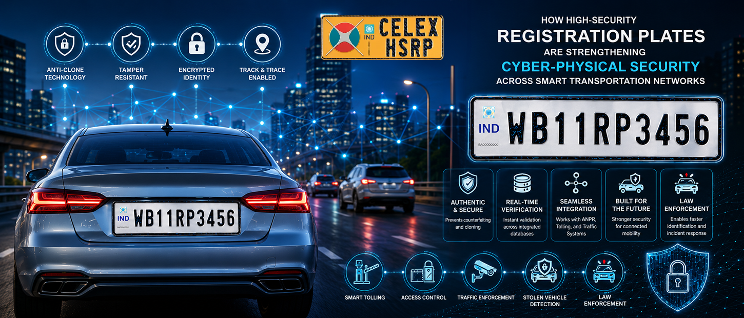 How High-Security Registration Plates Are Strengthening Cyber-Physical Security Across Smart Transportation Networks