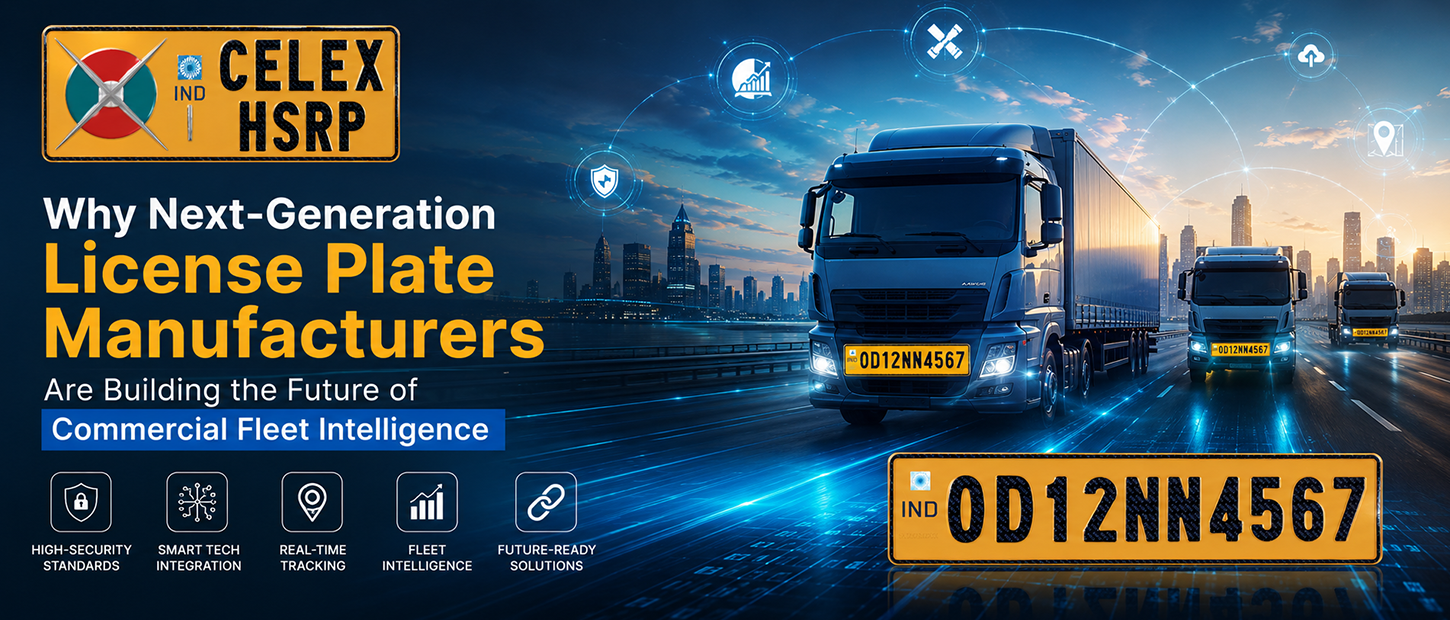 Why Next-Generation License Plate Manufacturers Are Building the Future of Commercial Fleet Intelligence