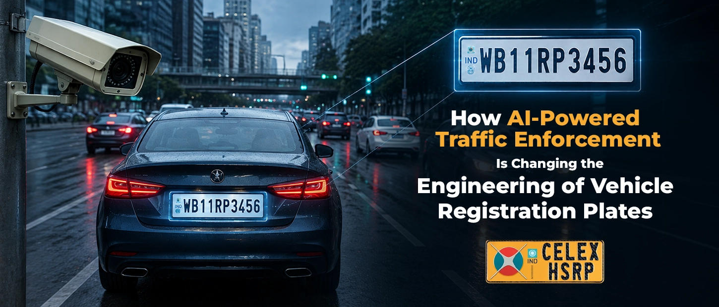 How AI-Powered Traffic Enforcement Is Changing the Engineering of Vehicle Registration Plates