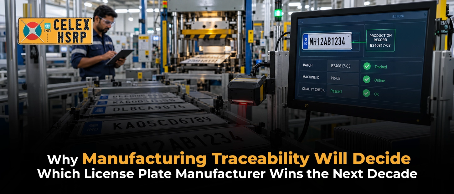 Why Manufacturing Traceability Will Decide Which License Plate Manufacturer Wins the Next Decade
